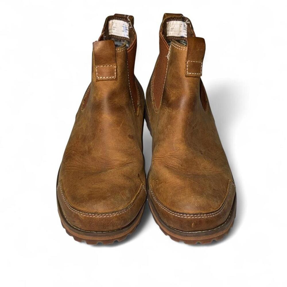 Timberland Men’s ReBOTL Waterproof Leather Chelsea Boots Men’s Size 8.5